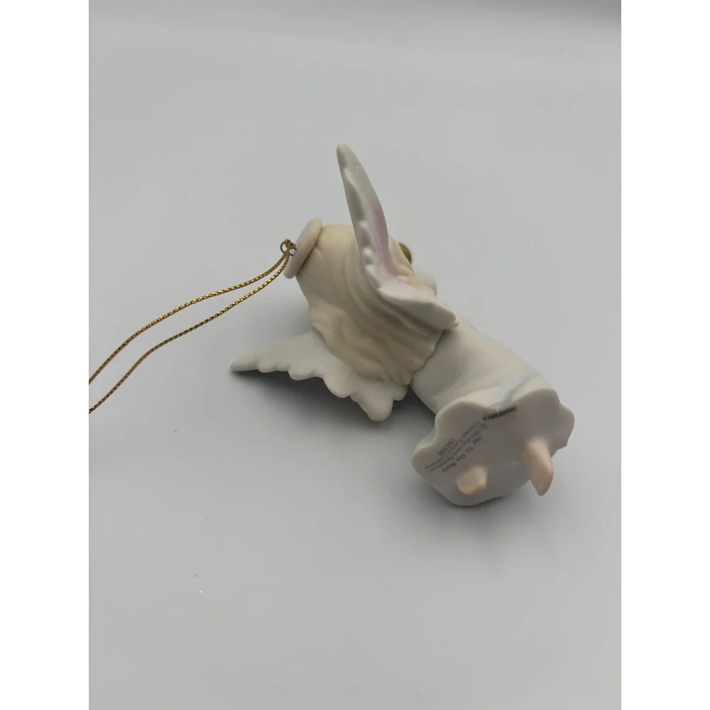 Precious Moments Joy To The World Angel Trumpet Ornament 1995 Enesco 150320